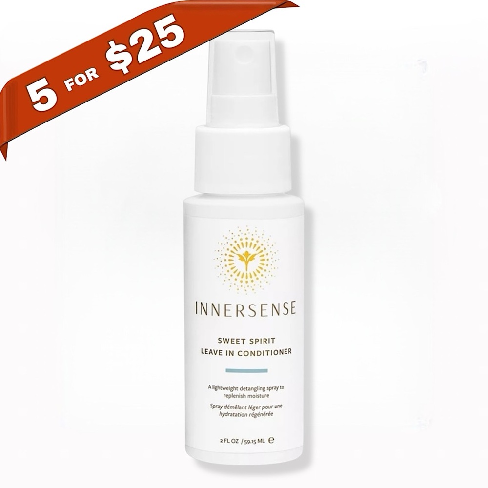 Innersense Organic Beauty
Travel Size Sweet Spirit Leave In Conditioner ⚡️